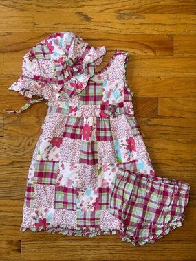 Savannah Babygirl Patchwork Sundress